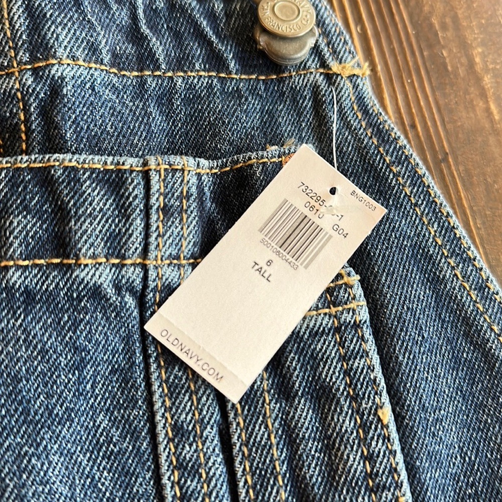 Old navy denim overalls